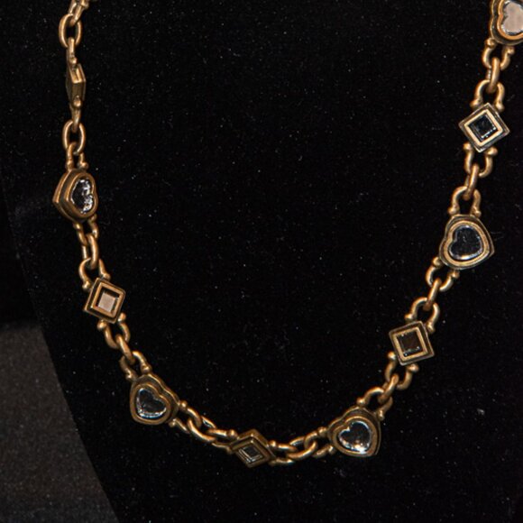 Vintage Guess Copper link 16" Necklace - Picture 2 of 2